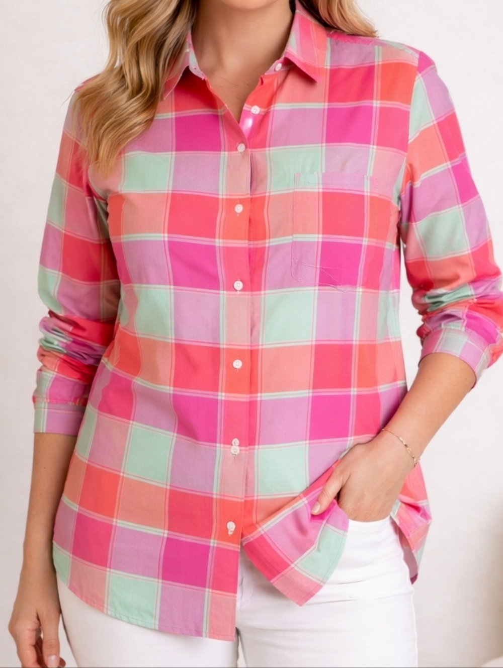 FOXCROFT NYC button down